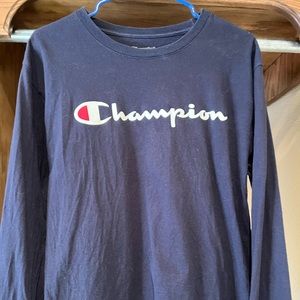Mens Champion long sleeve tee